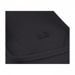 Bolsa para accesorios de poliéster reciclado con bolsillos Case Logic Invigo color negro vista detalle 2
