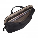 Maletín de poliéster reciclado para portátil con forro Case Logic Invigo 15,6” color negro tercera vista