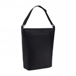 Bolsa tote para PC de poliéster reciclado con organizadores 15,6” color negro