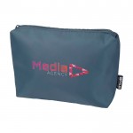 Neceser de viaje ecológico con compartimento principal 2L color azul cian