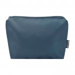 Neceser de viaje ecológico con compartimento principal 2L color azul cian segunda vista frontal