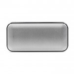 Altavoz 2 en 1 con power bank de 5.000 mAh BrandCharger color plateado primera vista