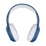 Auriculares de lujo para tus clientes color azul segunda vista frontal