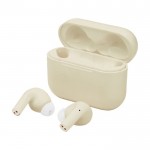 Auriculares con emparejamiento automático color blanco roto