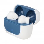 Auriculares muy compactos multifunción color azul tercera vista