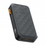 Powerbank de plástico reciclado con varias conexiones 20.000 mAh color negro