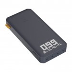 Batería externa para dispositivos con carga rápida 27.000 mAh color negro