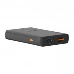 Batería externa de carga rápida con 2 puertos y FastCharge 5.000 mAh color negro tercera vista