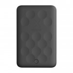Powerbank inalámbrico magnético para móvil con potencia de 5.000 mAh color negro segunda vista frontal