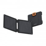 Panel solar plegable para dispositivos electrónicos 14W color negro