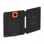 Panel solar plegable para dispositivos electrónicos 14W color negro cuarta vista
