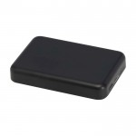 Batería externa inalámbrica magnética de plástico reciclado 5.000 mAh color negro segunda vista