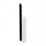 Powerbank inalámbrica magnética de plástico reciclado 10.000 mAh color blanco vista lateral