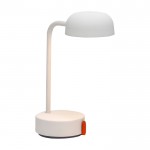 Lámpara de mesa recargable y regulable según necesites Kooduu Fokus color blanco