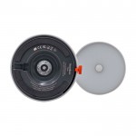 Lámpara de mesa recargable y regulable según necesites Kooduu Fokus color blanco vista detalle 1