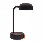 Lámpara de mesa recargable y regulable según necesites Kooduu Fokus color antracita