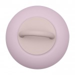 Lámpara portátil tipo farol que aporta iluminación suave Kooduu Loome color blanco vista detalle 1