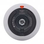 Lámpara portátil tipo farol que aporta iluminación suave Kooduu Loome color blanco vista detalle 2