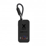 Adaptador inalámbrico de audio AirWave Xtorm XAWBT01 para conectarte color negro segunda vista frontal