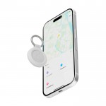 Etiqueta de viaje localizadora que es resistente al agua Xtorm XTAG2GA color blanco cuarta vista