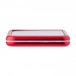 Batería externa solar de aluminio con bordes de color 4.000 mAh quinta vista