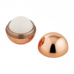 Bálsamo labial de vainilla con carcasa exterior brillante FPS 15 color champagne