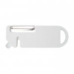 Herramienta multiusos para cocina con cuatro funciones esenciales color blanco segunda vista frontal