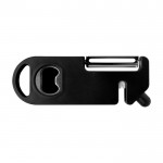 Herramienta multiusos para cocina con cuatro funciones esenciales color negro segunda vista trasera