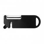 Herramienta multiusos para cocina con cuatro funciones esenciales color negro segunda vista frontal