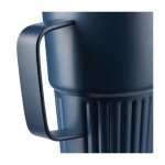 Taza take away de acero inoxidable reciclado con asa 450ml décima vista