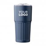 Vaso de acero inoxidable reciclado con cierre deslizante 500ml segunda vista