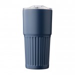 Vaso de acero inoxidable reciclado con cierre deslizante 500ml tercera vista