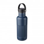 Botella de acero inoxidable reciclado tapa con asa de agarre 500ml primera vista
