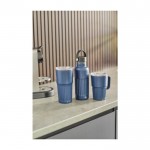 Botella de acero inoxidable reciclado tapa con asa de agarre 500ml undécima vista