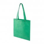 Bolsa de tela no tejida reciclada con asas termosellados 80 g/m2 primera vista