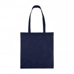 Bolsa de tela no tejida reciclada en varios colores 80 g/m2 color azul primera vista