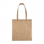 Bolsa de tela no tejida reciclada en varios colores 80 g/m2 color caqui primera vista
