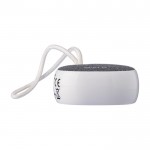 Altavoz inalámbrico con tela RPET en la parte superior y cordón 3W quinta vista