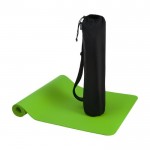 Esterilla para yoga de plástico reciclado antideslizante 6mm color verde