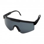 Gafas de sol deportivas fácilmente adaptables y elegantes color negro