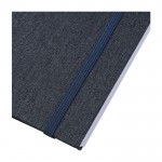 Libreta de RPET con espiral de cartón blanco hojas a rayas A5 undécima vista