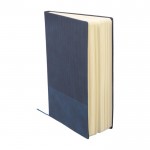 Libreta con efecto pana en la parte superior hojas a rayas A5 quinta vista