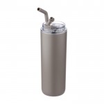 Botella de acero inoxidable con doble tipo de tapa 500ml tercera vista