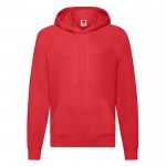 Sudadera de algodón y poliéster para niños 240 g/m2 Fruit Of The Loom color rojo primera vista