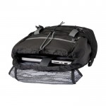 Mochila reciclada impermeable para PC con varios bolsillos 15,6” color negro tercera vista