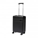 Trolley de cabina de 20” con ruedas giratorias y capacidad 40L color negro