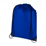 Mochila de cuerdas non-woven duradero y resistente al desgarro 5L color azul real