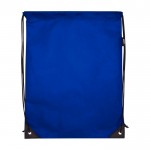 Mochila de cuerdas non-woven duradero y resistente al desgarro 5L color azul real segunda vista frontal