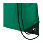 Mochila de cuerdas non-woven duradero y resistente al desgarro 5L color verde vista detalle 1
