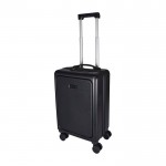 Trolley de cabina de plástico reciclado con compartimento PC 20” color negro